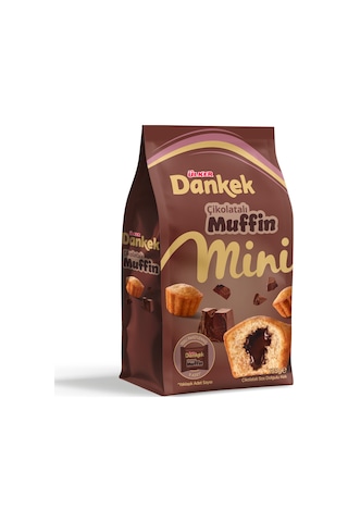 Dankek Mini Çikolatalı Muffin - 135 Gram - 10 Adet Dankek Mini Çikolatalı Muffin - 135 Gram - 10 Adet
