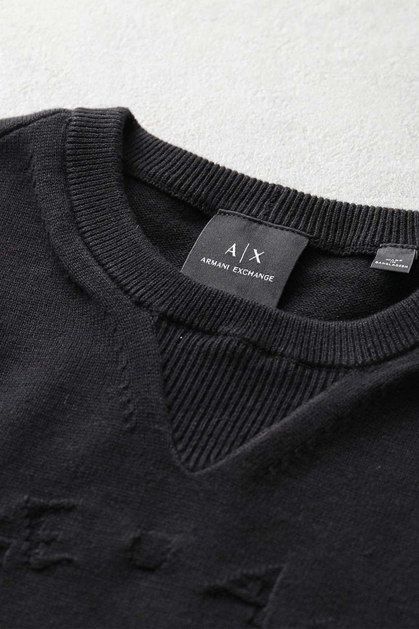 Armani Exchange Armani Erkek Kazak Siyah