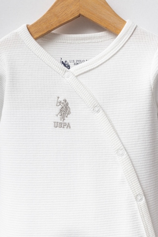 U.S. Polo Assn. U.s. Polo Assn Erkek Bebek Beyaz Takım Beyaz