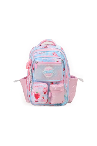 Chımola Coquette Strawberry Sky Sırt Çantası 17" Çok Renkli