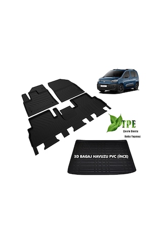 Yeni Doblo Paspas Bagaj Havuzu Set 2023 2024 Model