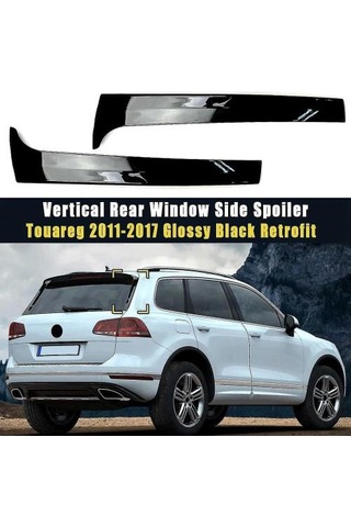 Touareg 2011-2017 İçin Dikey Arka Pencere Yan Spoyler Ayırıcı