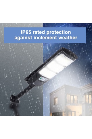 Güneş Duvar Lambası Dış Mekan Su Geçirmez Gövde 192 Boncuk