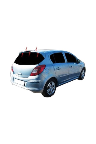 Opel Corsa D Spoiler Camüstü Gt (5 Kapı Md) Fiber 2007 ve Sonrası