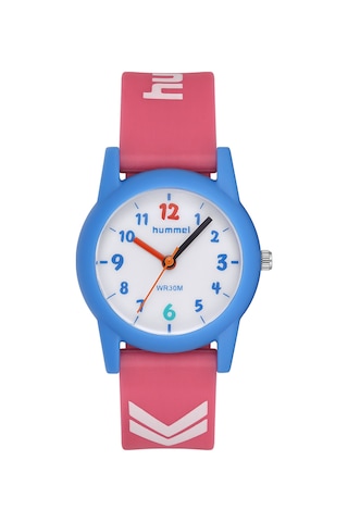 Hummel Kız Çocuk Kol Saati Mavi Pembe Hm-1007ka-8 Beyaz