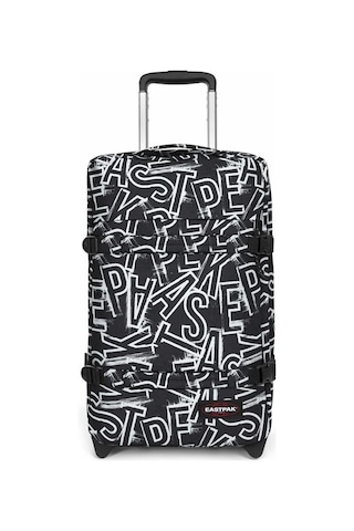 Eastpak Transit'r S Kabin Boy Çekçekli Tekerlekli Valiz 2o0 Siyah - Beyaz