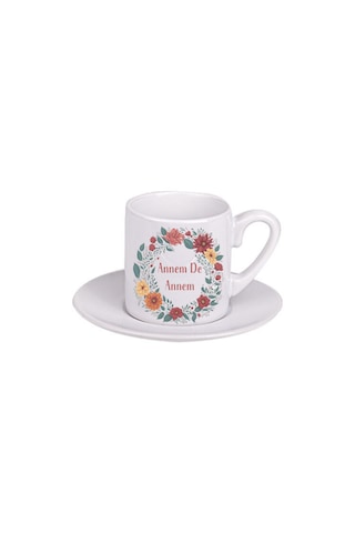 Annem De Annem - Kızım Da Kızım Baskılı Kahve Fincanları, 2'li