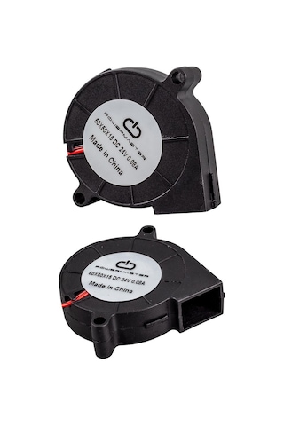 Powermaster 50x50x15mm Dc 24 Volt 0.08 Salyangoz Fan Ic-217a