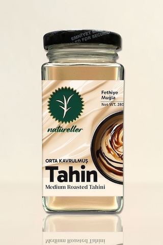 Natureller Tahin Orta Kavrulmuş Fethiye Yerli Susam 280 G