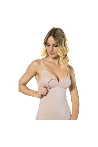 Kadın Ten Pamuk Emzirme Atleti 3050 001