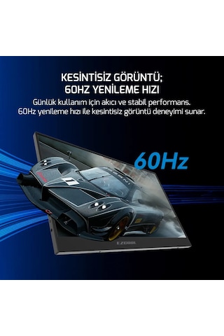Ezcool Lite E15T 15.6 " 4 MS 60Hz FHD Dokunmatik Taşınabilir Monitör