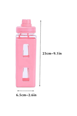 2025 Su Şişesi Su Bardağı, Büyük Kapasiteli Yaz Plastik Bardak, Spor Su Bardağı Kadın Ve Erkek Su Bardağı Öğrenci Taşınabilir Uzay Bardağı, Spor Salonu İçin Uygun A-renk Pembe Çok Renkli