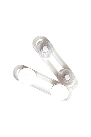 Hangfox Çocuk Güvenliği Kilitleri - Çekmece Buzdolabı Kilitleri, Bebeği Korumak, Abs+pvc Malzeme, 2 Adet, Şeffaf Çok Renkli