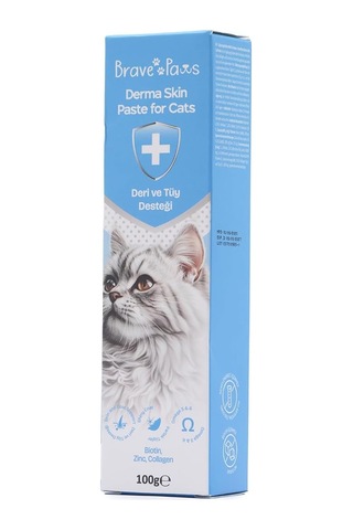 Deri Ve Tüy Tamamlayıcı Kedi Malt Macun Tüy Dökülme Karşıtı Ve Vitamini Kedi Maltı