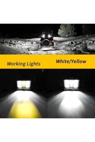 Off Road Delici Spotled 3 İnç 78 Watt Çalışma Lambası Ve Sis Farı