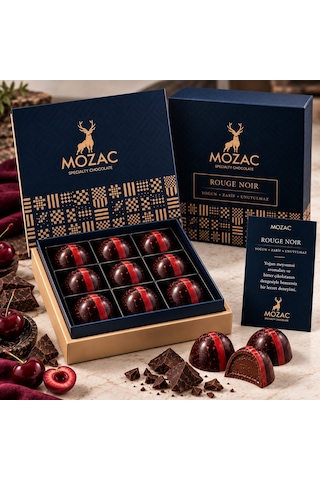 Mozac Rouge Noir Bolu Çikolatası 126 G