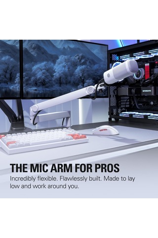Elgato 10aat9911 Wave Mic Arm Pro Beyaz