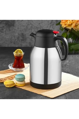 Penguen 777 Çift Katlı Çelik Termos 2 L Inox