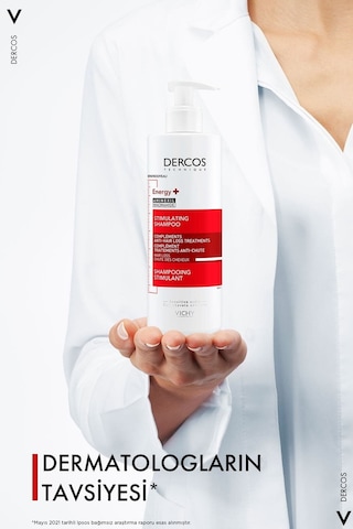 Vichy Dercos Saç Dökülmesine Karşı Bakım Şampuanı 2 x 400 ML