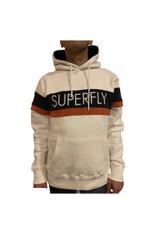 Superfly 21221 Erkek Sweat Beyaz 101212122117 Siyah