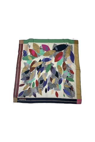 Cacharel Tivil Eşarp - Polyester Twill Kumaş - 7980314 - 90 X 90 / Gri - 914 Gri - 914