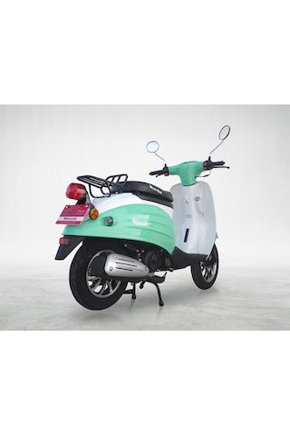 MOTOLUX VİNTAGE 50cc SCOOTER MOTOSİKLET - YEŞİL