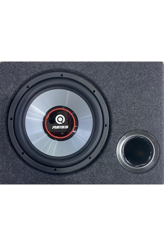 Reıss Audıo Paket Set 30cm Bass 1000w 3000w 4x60rms 4kanllı Anfi