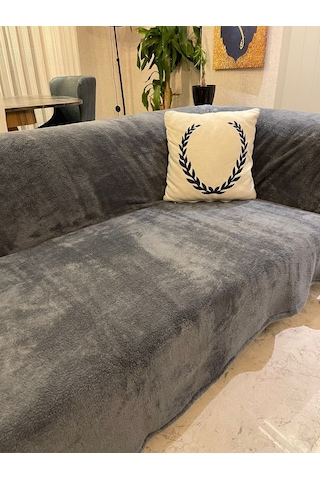 Mulberry Wellsoft Koltuk Örtüsü 220 x 230 Antrasit Renk