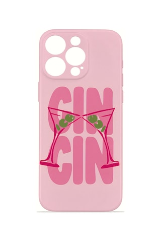 Apple iPhone Uyumlu 16 Pro Vorian İnce Kamera Korumalı Mika Kılıf Gin O Clock Gin O Clock Mika