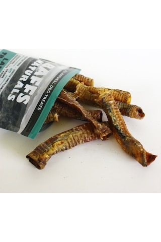 Baffs Naturals Kuzu Gırtlak Doğal Çiğnemelik Köpek Ödül Maması 100 G