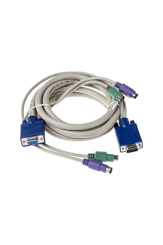 2 Metre Erkek Dişi Kvm Switch Kablosu Dişi Erkek Kvm Kablo