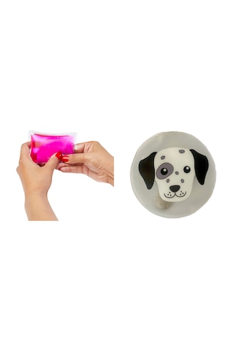 Köpekli Cep Sobası,el Isıtıcı,sıcak Su Torbası Pvc 9cm