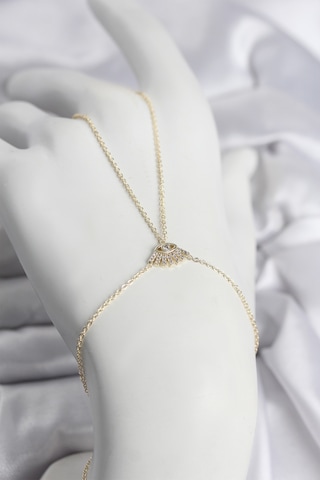 Pirinç Gold Renk Göz Model Kadın Şahmeran Altın