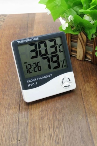 4d Master Termometre Dijital Sıcaklık Ve Nem Ölçer Thr373x