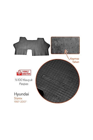 Image Hyundai Starex 1997-2007 Kauçuk Paspas 488379585