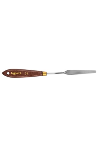 Bigpoint Metal Spatula No: 34 Painting Knife