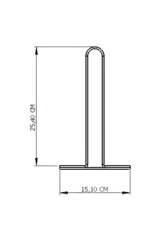 Edora Home Rose Kağıt Rulo Havluluk - Metal Paslanmaz Yeşil