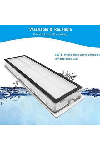 Xiaaokeji Xıaomı Mijia Omni 1s B101cn Ana Yan Fırça Hepa Filtre Parçaları İçin