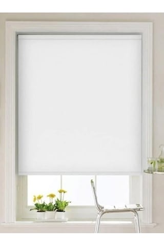 Beyaz Blackout Karartma Stor Perde 120x200 Cm, 482 Çok Renkli