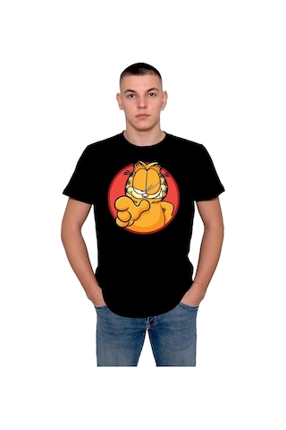 Garfield Cat Kedi Çizgi Film Tişört Unisex T-shirt 001