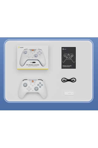 Easysmx X5 - Kablosuz Gamepad - Hall Effect Stick - Beyaz