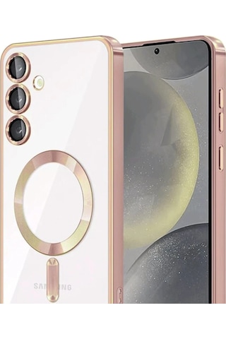 Gld-spt- Newface Samsung Uyumlu Galaxy A16 5g Kross Magneticsafe Kapak - Rose