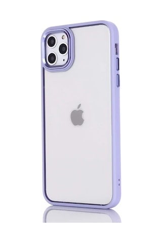 Hepsi Ally iPhone Uyumlu 13 Pro 6.1inç Kılıf Parlak Renkli Çerçeveli Ultra Lüx Tpu Silikon Kılıf- 5775 Najmaddin Siyah
