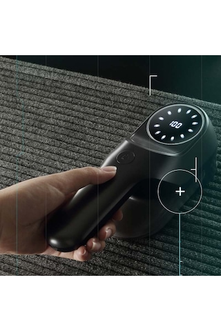 Sones M-28 Şarj Edilebilir Saç Kesme Makinesi Lint Temizleyici Giysi Temizleyici Beyaz