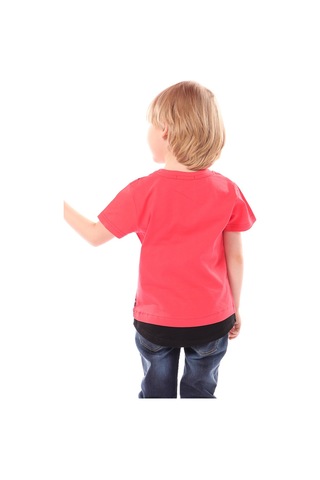 Toontoy Kids Toontoy Erkek Çocuk Baskılı Tişört Açık Lila