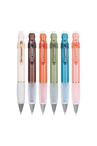 Serve Deep Uçlu Kalem Toprak Tonları 0.7 Mm 6'lı Set