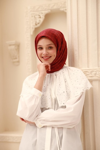 Silk Home Olinda Eşarp 48004-668691 - 90 X 90 / Bordo , Mercan - 66 Bordo , Mercan - 66