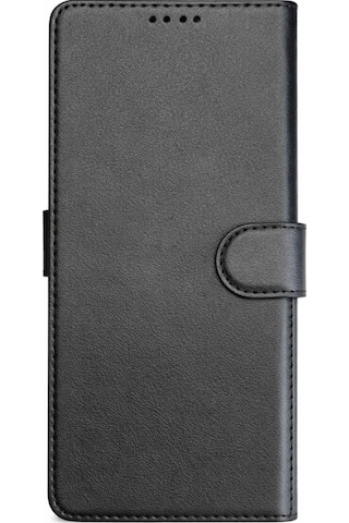 Newface Samsung Uyumlu Galaxy Xcover 6 Pro Kılıf Deri Deluxe Cüzdanlı Kapaklı Case Siyah