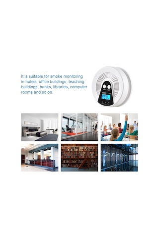 Kosona Lcd Ekranlı Duman Ve Karbonmonoksit Alarmı - Duvar Veya Tavan Montajı