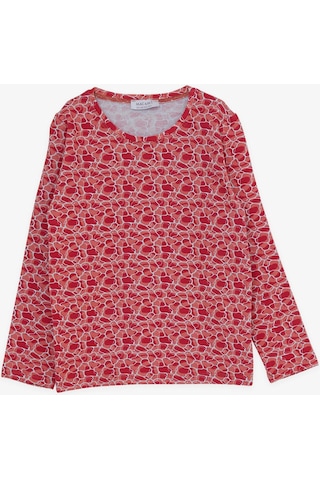 Macawı Kız Çocuk Pijama Takımı Karışık Desenli 3-7 Yaş, Pembe-pembe Pembe